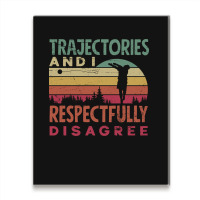 Track And Field Hammer Throwing Trajectories And I Funny Metal Print Vertical | Artistshot