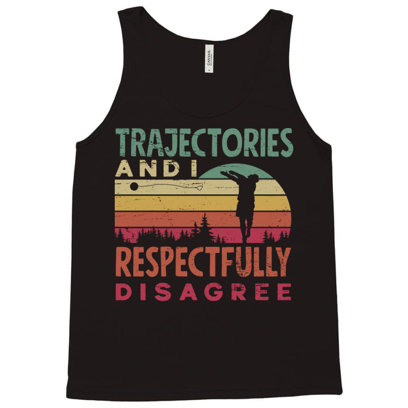 Track And Field Hammer Throwing Trajectories And I Funny Tank Top | Artistshot