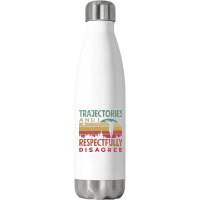 Track And Field Hammer Throwing Trajectories And I Funny Stainless Steel Water Bottle | Artistshot