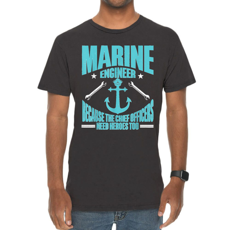 Maritime Engineering Marine Engineering Marine Engineer Vintage T-Shirt by ROBERTCHESTERTAFT | Artistshot