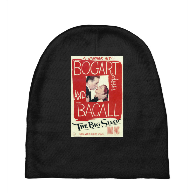 The Big Sleep - Vintage Movie Poster (bogart Baby Beanies by LaurenJonsrudBedell | Artistshot