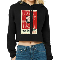 The Big Sleep - Vintage Movie Poster (bogart Cropped Hoodie | Artistshot