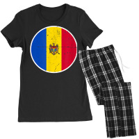 Moldova Proud Moldovan Flag T Shirt Women's Pajamas Set | Artistshot