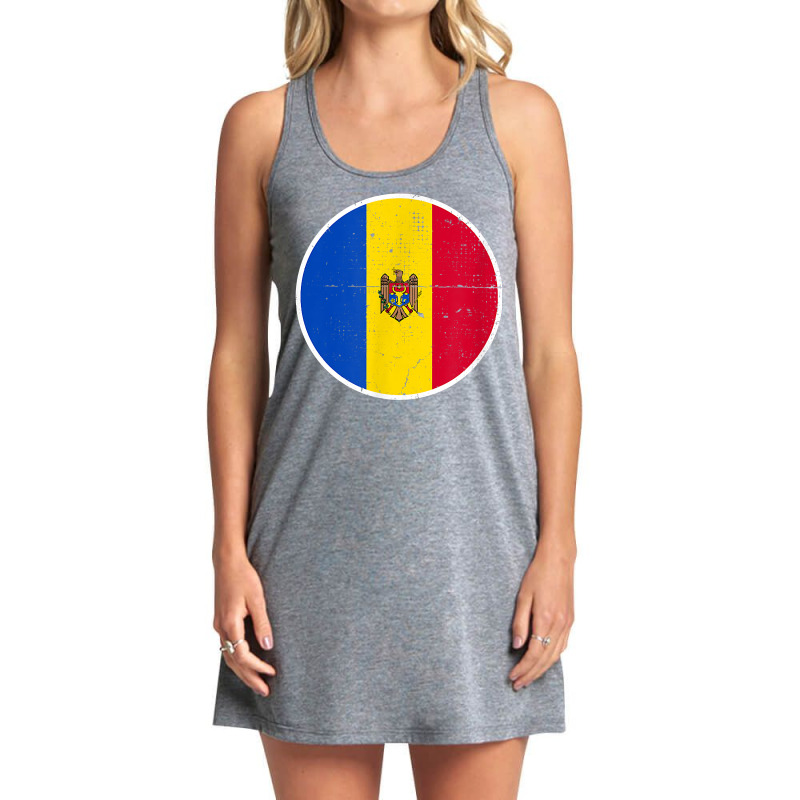 Moldova Proud Moldovan Flag T Shirt Tank Dress by mollyschq6z | Artistshot