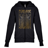 Fontaine Futuristics Youth Zipper Hoodie | Artistshot