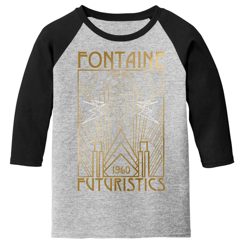 Fontaine Futuristics Youth 3/4 Sleeve by ClintEWitte | Artistshot