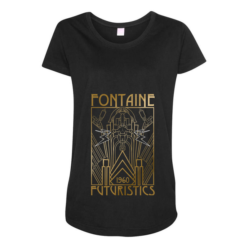 Fontaine Futuristics Maternity Scoop Neck T-shirt by ClintEWitte | Artistshot