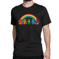 Rainbow Grateful Dancing Classic T-shirt | Artistshot