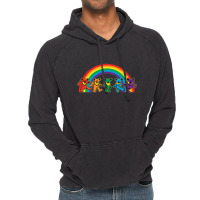 Rainbow Grateful Dancing Vintage Hoodie | Artistshot