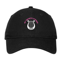 My Favorite Strings  Harpist Harp Girl T Shirt Adjustable Cap | Artistshot