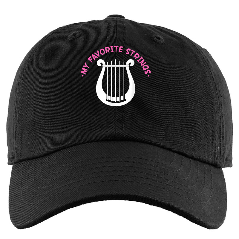 My Favorite Strings  Harpist Harp Girl T Shirt Kids Cap | Artistshot