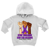 Domestic Violence Awareness Stop Violence End Silence Hand T Shirt Toddler Hoodie | Artistshot