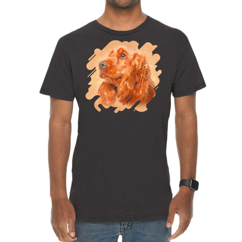 English Cocker Spaniel T  Shirt English Cocker Spaniel T  Shirt (1) Vintage T-Shirt by lgraham760 | Artistshot