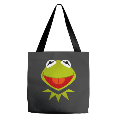 Funny Kermit Illustration Tote Bags Designed By Rosdiana Tees