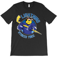 Lightning Strikes Twice Hockey Champions Thunderbug T-shirt | Artistshot