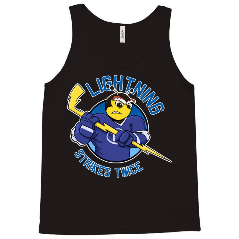 Lightning Strikes Twice Hockey Champions Thunderbug Tank Top by SparkleTzeremes | Artistshot