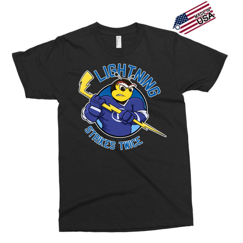 Lightning Strikes Twice Hockey Champions Thunderbug Exclusive T-shirt by SparkleTzeremes | Artistshot