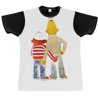 Real Love Bert And Ernie Graphic T-shirt | Artistshot