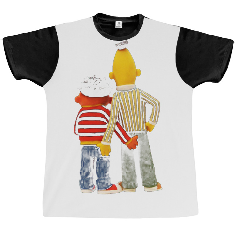 Real Love Bert And Ernie Graphic T-shirt | Artistshot