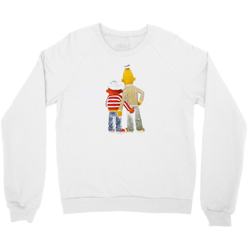 Real Love Bert And Ernie Crewneck Sweatshirt | Artistshot