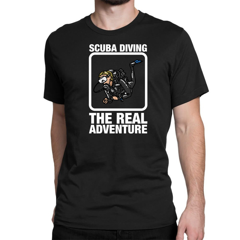 Scuba Diving Classic T-shirt by NAE | Artistshot