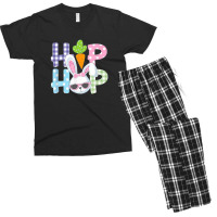 Easter Shirt Girls Hip Hop Plaid Polkadot Bunny Men's T-shirt Pajama Set | Artistshot