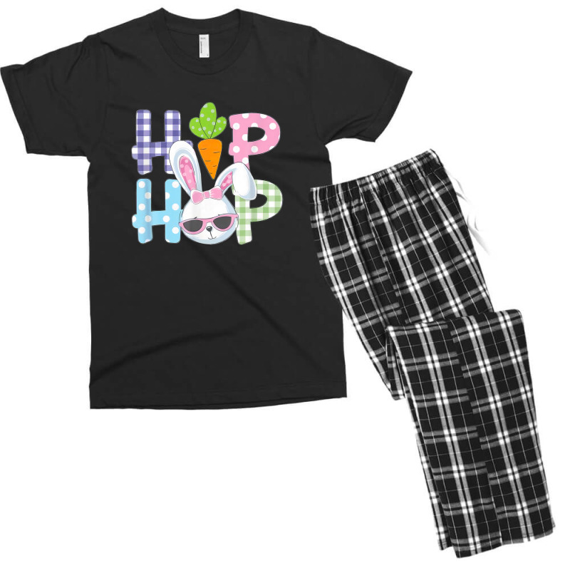 Easter Shirt Girls Hip Hop Plaid Polkadot Bunny Men's T-shirt Pajama Set | Artistshot