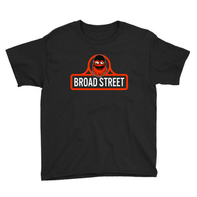 Gritty Broad Street Youth Tee Designed By Rosdiana Tees