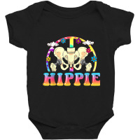 Hippie Hip Replacement Joint Surgery Funny Recovery Fun Gift Baby Bodysuit | Artistshot