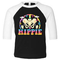 Hippie Hip Replacement Joint Surgery Funny Recovery Fun Gift Toddler 3/4 Sleeve Tee | Artistshot