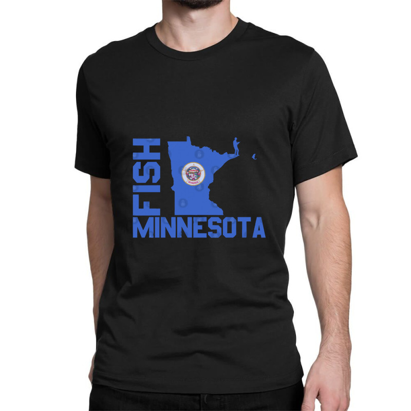 Fish Minnesota Classic T-shirt | Artistshot