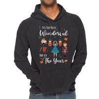 Its The Most Wonderful Time Of The Year Nutcracker Squad Vintage Hoodie | Artistshot