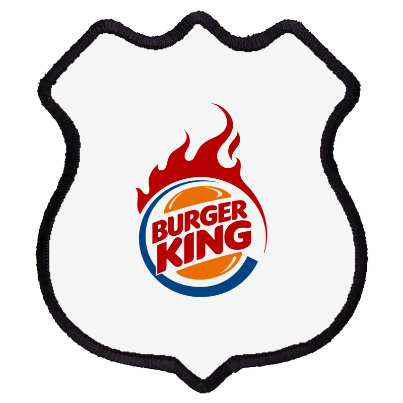 Custom Burger King Shield Patch By Cm-arts - Artistshot