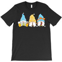 Gnomes Eating Oktoberfest Prfetzel Sausage Bratwurst German T Shirt T-shirt | Artistshot