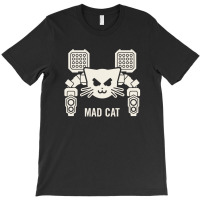 Mad Cat T-shirt | Artistshot