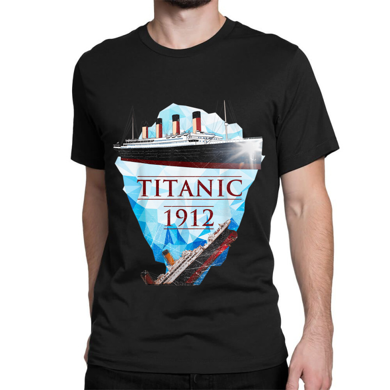 Vintage Titanic Voyage Rms Titanic 1912 Classic T-shirt | Artistshot