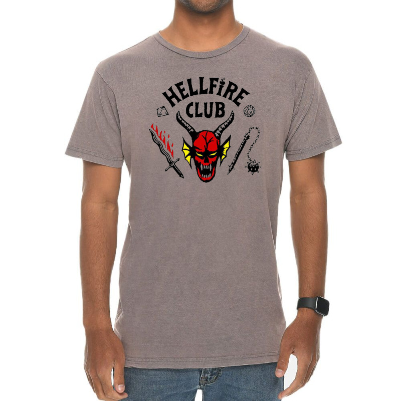 H3llfire Merch Club 2 Vintage T-shirt | Artistshot