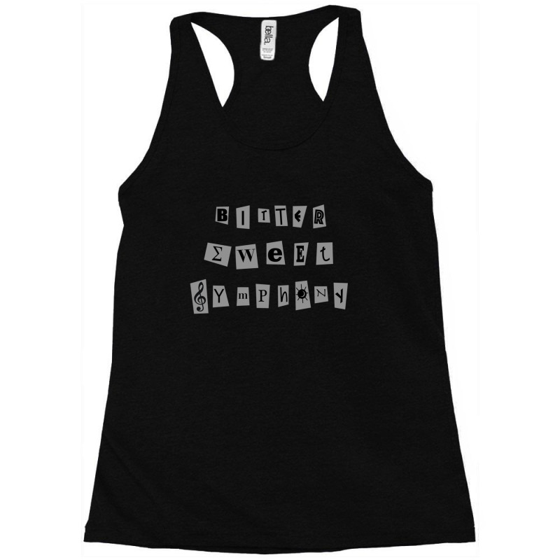 Cause It's A Bitter Sweet Symphony Racerback Tank by KevinO'Connor | Artistshot