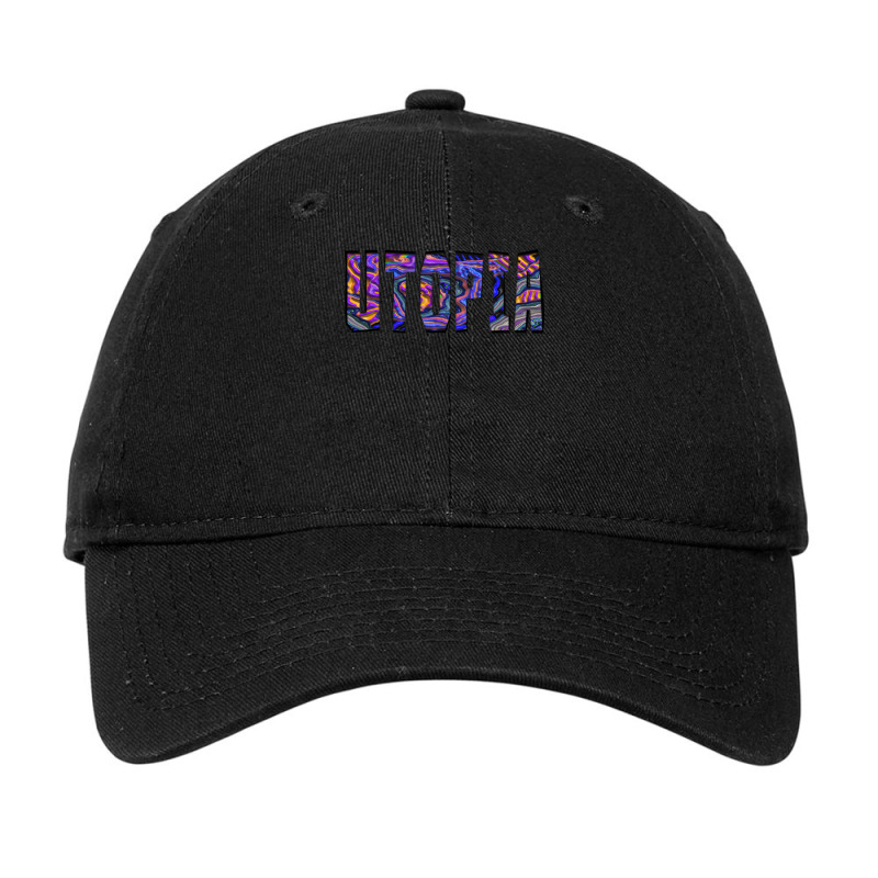 Utopia Friend Adjustable Cap by ReenaKonicek | Artistshot