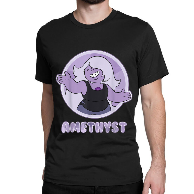 Cn Steven Universe Amethyst Portrait Classic T-shirt by CesarRobertoRamirez | Artistshot