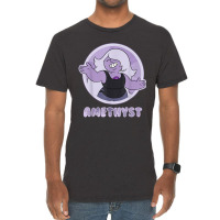 Cn Steven Universe Amethyst Portrait Vintage T-shirt | Artistshot