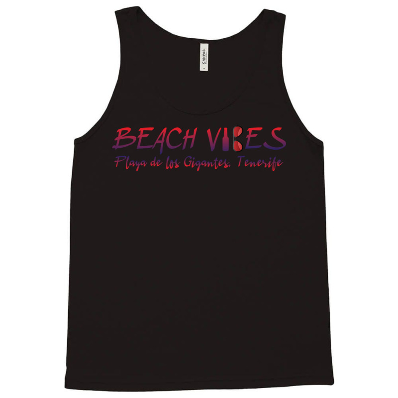 Playa De Los Gigantes Tenerife Tee Tank Top by EdieTiffany | Artistshot