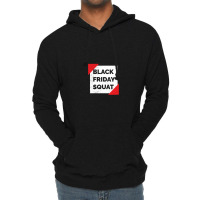 Black Friday Squat Funny Shopping Gift Idea 1 Lightweight Hoodie | Artistshot