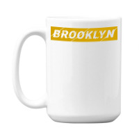 Brooklyn Gold 15 Oz Coffee Mug | Artistshot