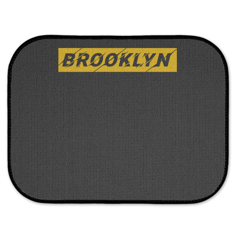 Brooklyn Gold Rear Car Mat | Artistshot