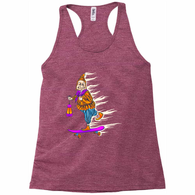 Grandmother Skateboard Racerback Tank | Artistshot