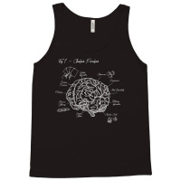 Analysis Paralysis - White Print Tank Top | Artistshot