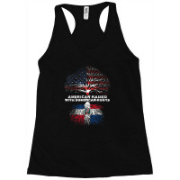 American Raised With Dominican Roots Republic Racerback Tank | Artistshot