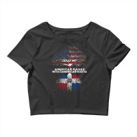 American Raised With Dominican Roots Republic Crop Top | Artistshot