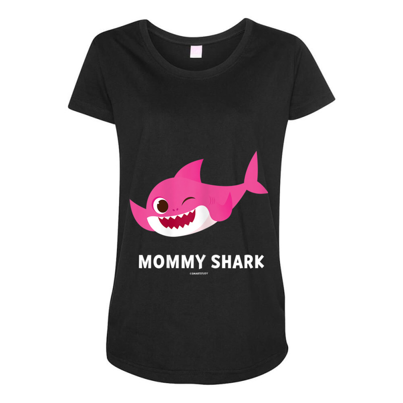 Womens Pinkfong Mommy Shark Maternity Scoop Neck T-shirt by HoraceMcgloin | Artistshot